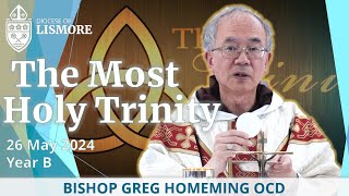 Catholic Mass Today Trinity Sunday 26 May 2024 Bishop Greg Homeming Lismore Australia [upl. by Levitan]