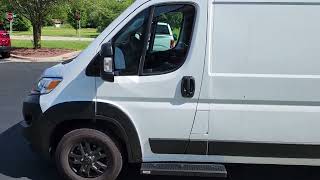 PRE OWNED 2023 Ram ProMaster Cargo Van FWD Full size Cargo Van for Shane [upl. by Harriott]