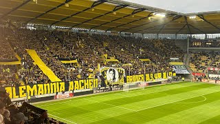 Borussia Dortmund II vs Alemannia Aachen I amp Willkommen Ayman Aourir 🖤💛 [upl. by Thurman]