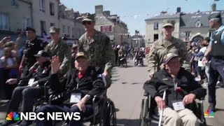 American veterans recall DDay invasion 80 years later [upl. by Gabrila]