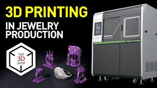 Revolutionize Your Jewelry Business Top 3D Printers for Stunning Custom Designs  Top 3D Shop Inc [upl. by Flanna]