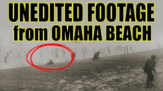 ORIGINAL FOOTAGE of DDay Omaha Beach Normandy WW2 [upl. by Liban]