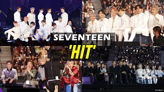 191204︱IDOLS Reaction to SEVENTEEN  HIT︱MAMA 2019 Monsta X ATEEZ TXT ONEUS Heize WayV ITZY [upl. by Iborian]