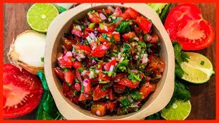 Pico de Gallo Recipe  Chef Andy [upl. by Aloel]