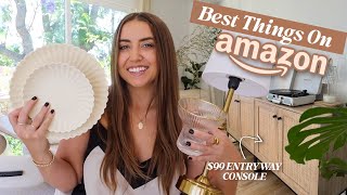 40 BEST AMAZON HOME ITEMS home decor dining furniture lighting amp hosting favorites  prime day [upl. by Iclehc84]