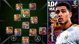 O MELHOR SHOW TIME REVIEW GAMEPLAY BELLINGHAM SHOW TIME 106 DE OVERALL NO eFootball 2024 Mobile [upl. by Kumler]