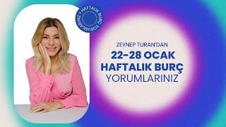 22  28 OCAK HAFTALIK BURÇ YORUMLARI  ZEYNEP TURAN TWİTBURC [upl. by Azial889]