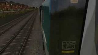 Improved Valenta HST Sounds Demo Rail Simulator [upl. by Aloisius]