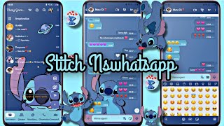 DEIXE SEU WHATSAPP LINDO COM ESSE THEMA  STITCH💙NSWHATSAPP ATUALIZADO 994💙 [upl. by Ennaylil]