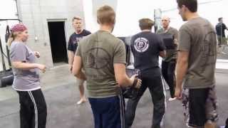 Circle of Death drills at Krav Maga Reborn [upl. by Ledeen]