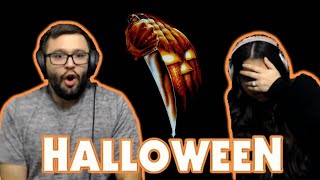 Halloween 1978 First Time Watching Movie Reaction [upl. by Ardnuasac]