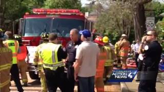 Firefighters battle Dormont house fire [upl. by Orsini311]