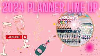 2024 Planner Line Up [upl. by Phenice401]