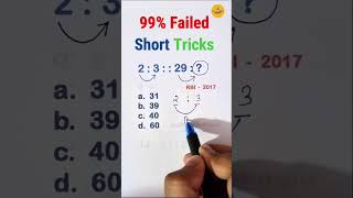 Reasoning tricks ✨ reasoningquestions maths numbersequence mathstricks reasoningtricksandtips [upl. by Anyg]