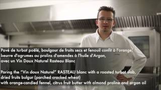 VIDEO quotGastronomiquequot Accords mets amp Vins AOC RASTEAU [upl. by Wilburn]