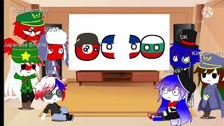 Gacha Club countryhumans react to ww2exe [upl. by Athalia]