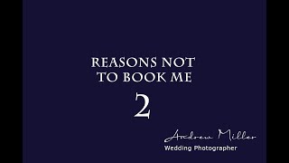 Reason 2  NOT to book me [upl. by Nivel973]