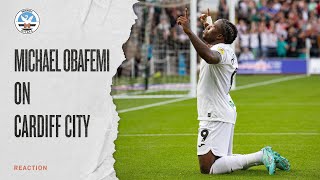 Michael Obafemi on Cardiff City  Reaction [upl. by Eitac]