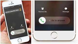 Como recusar uma ligação na tela de bloqueio do iPhone [upl. by Meter]