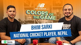 Bhim Sharki Cricketer  Nepal Senior Mens cricket Team  Colors of the Game  EP 98 [upl. by Cohdwell95]