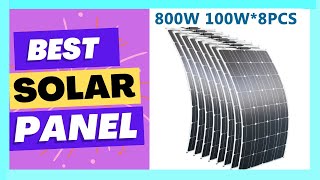 DGSUNLIGHT 100w 200w 12v portable Solar Panel Flexible 16V 800W [upl. by Crispen499]