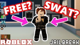 FREE SWAT PASS GLITCH  Roblox Jailbreak Mythbusting [upl. by Nired]