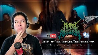 🔥HYPOCRISY  Chemical Whore  VIDEO REACCIÓN🔥 [upl. by Zoellick]