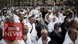 Hajj in numbers  in 60 seconds  BBC News [upl. by Eecak]