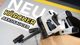 Kärcher VC4 vs VC6 Cordless Premium  Unterschiede und Besonderheiten der neuen Akkusauger  IFA 22 [upl. by Lachish]