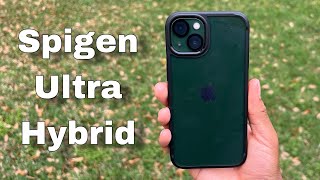 Spigen Ultra Hybrid Case Matte Black Review  iPhone 13 [upl. by Irah]