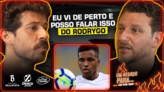 ELANO CONTA BASTIDORES DO INÍCIO DA CARREIRA DE RODRYGO NO SANTOS  Cortes do Duda [upl. by Amitarp]