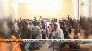 Mali  A Tombouctou les élèves de retour en classe [upl. by Akli]