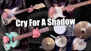 Cry For A Shadow  Guitars Bass amp Drums  Full Cover [upl. by Talbott]