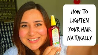 How to lighten your hair naturally [upl. by Varin]