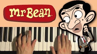 HOW TO PLAY  Mr Bean Animated Series  Theme Song Piano Tutorial Lesson [upl. by Colette]