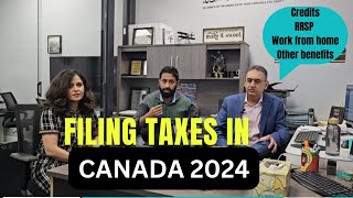 Tax Filing in Canada 2024 [upl. by Olnek]