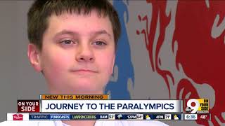 Fairfield boy training for 2024 Paralympic Games [upl. by Pachston68]