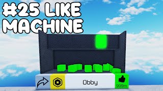 25 ways to GET LIKES in Obby Creator [upl. by Hanzelin]