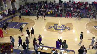 Unioto High School vs Westfall High School Boys JuniorVarsity Basketball [upl. by Sharl]