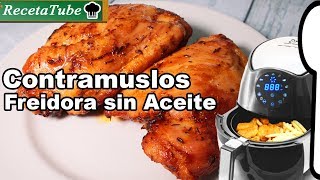 Receta Contramuslos de Pollo en Freidora sin Aceite [upl. by Adelheid891]