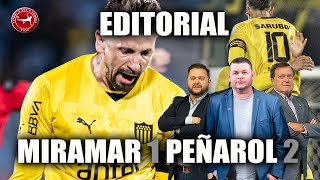 MIRAMAR MISIONES 1 PEÑAROL 2 análisis completo [upl. by Eda911]