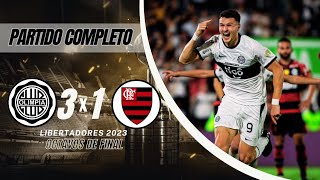 Olimpia vs Flamengo  Copa Libertadores 2023  Octavos De Final  Vuelta  Partido Completo HD [upl. by Haldes131]