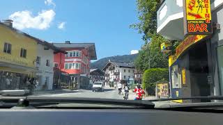 Autofahrt Kirchberg in Tirol Brixental Austria [upl. by Daniala]