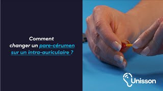 Tutoriel  Comment changer un pare cérumen sur un appareil auditif intra auriculaire [upl. by Kirrad]