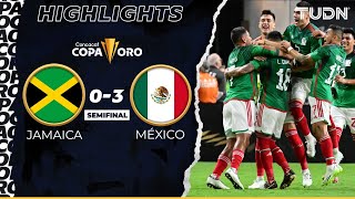 Resumen y goles  Jamaica 03 México  Copa Oro 2023  Semifinal  TUDN [upl. by Evannia]