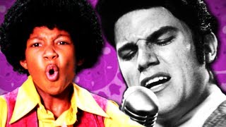 Michael Jackson vs Elvis Presley Epic Rap Battles of History [upl. by Valry]