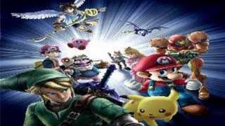 Super Smash Bros Brawl  Zelda LttP Dark World Woods Remix [upl. by Aynad468]