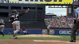 COLNYM Wolters makes a strong throw to second base [upl. by Edra713]