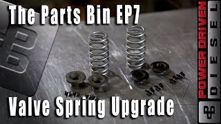 Budget Friendly Cummins Diesel Valve Spring Upgrade  Parts Bin EP 7  Power Driven Diesel [upl. by Loriner]