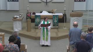 August 4th 2024  Sunday Service  English Lutheran Church  La Crosse WI [upl. by Anaeed]